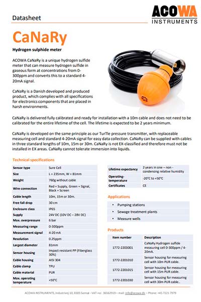 Thumbnail for CaNaRy Datasheet