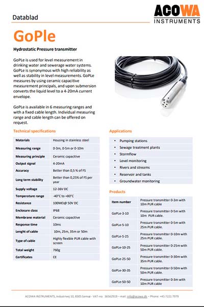 Thumbnail for GOPLE Datasheet