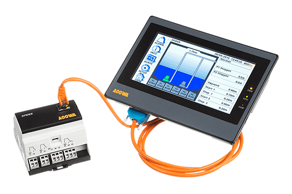 Image of SPIDER - Pump Control connected to EAGLE ll HMI