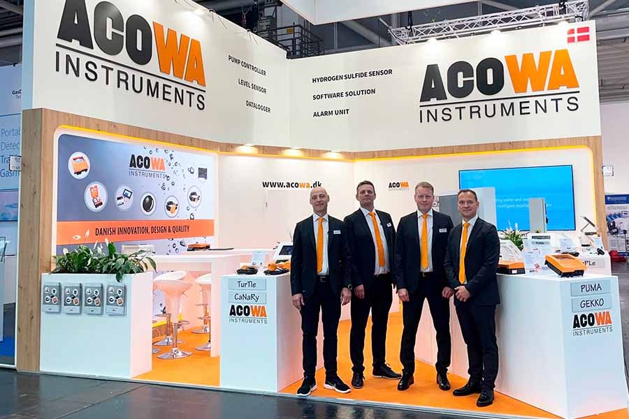 ACOWA INSTRUMENTS exhibits at IFAT 2024